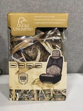 Ducks Unlimited Auto Seat Covers, Easy to Install Bucket Seat Low Back Seat for