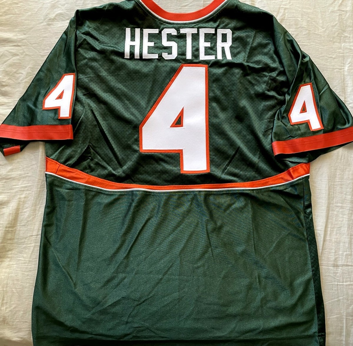 Devin Hester 2004 2005 Miami Hurricanes authentic Nike stitched