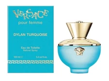 Versace Dylan Turquoise Women 3.4 oz 100 ml *Eau De Toilette Spray Nib Sealed