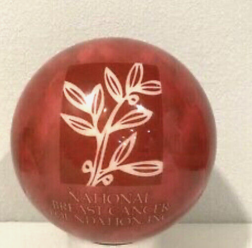 Breast Cancer Brunswick bowling ball Pink Very Nice Pre-dril
