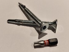 Ifor Williams Trailer Csk Self-drill Floor Screws 6.3x60mm Torx T30, pack of 50