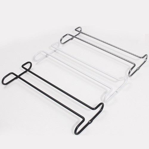Cold Rolled Steel Hanging Wine Glass Holder Rack Cup Hanger Cabinet Organizer - Picture 4 of 19