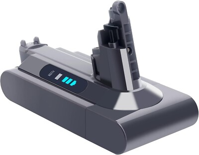 6000 MAHpgraded 25.2V 5.0 Ah V6 Battery Compatible with Dyson v6 Battery