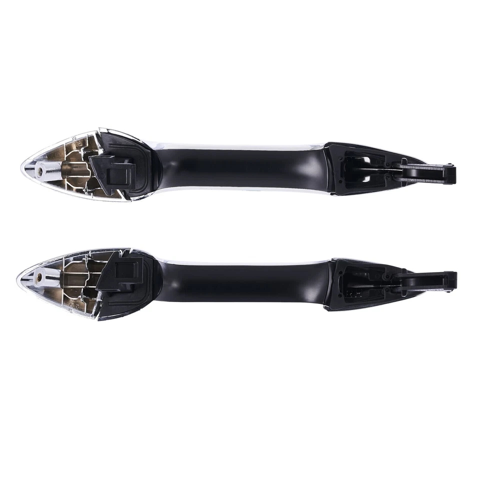 Door Handle Outer for Hyundai Elantra MD 11-15 Set of 4 Chrome FRONT REAR LH+RH - Image 3 of 4