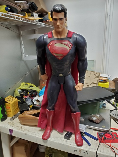 tall superman action figure