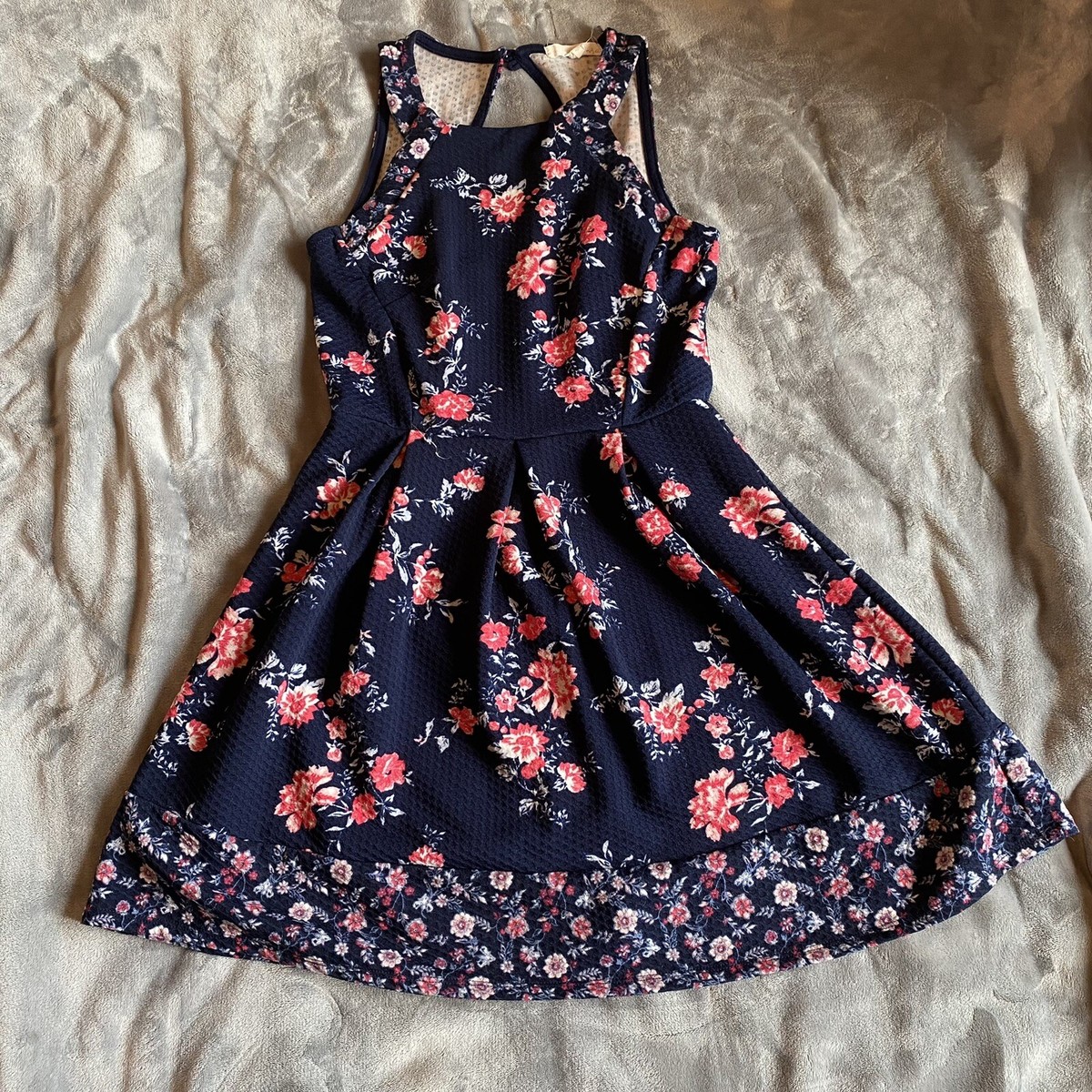 flat and flare dress Rewind Floral Fit and Flare Dress Size S