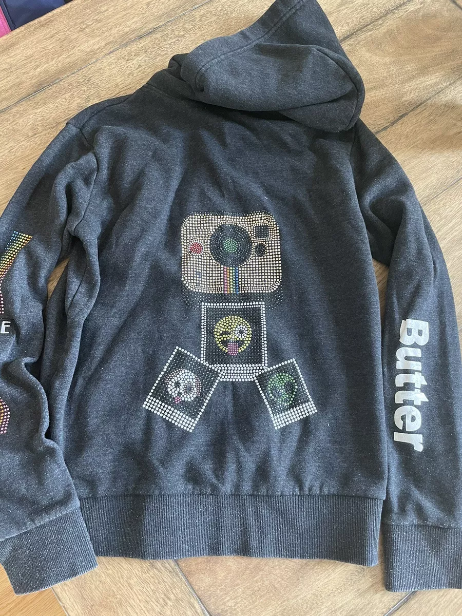 Butter emoji cheap hoodie