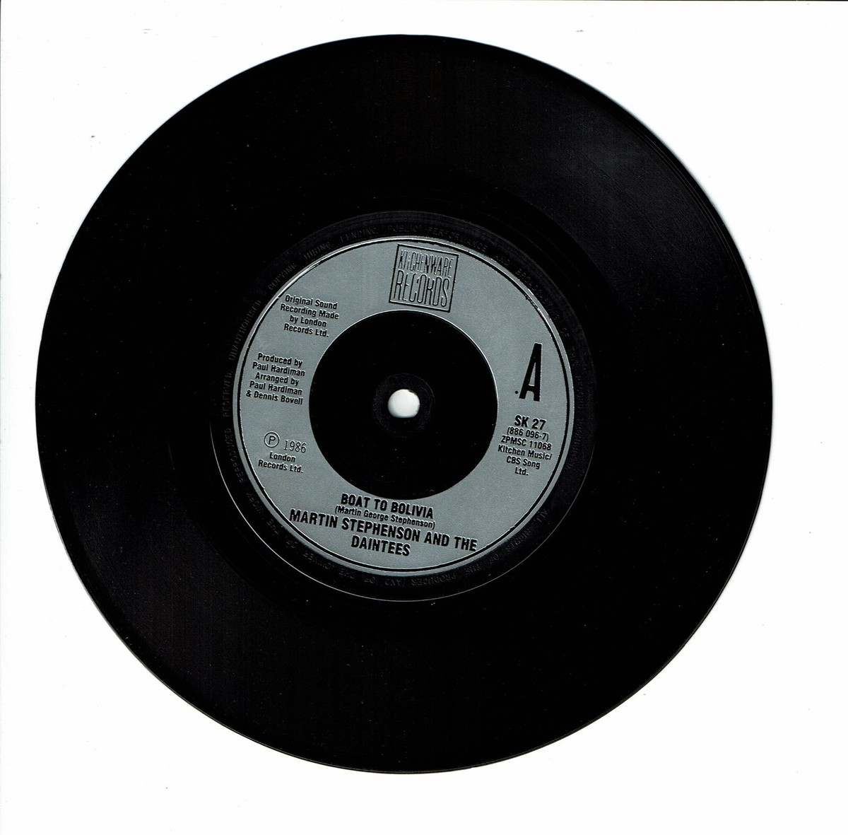 【中古】 Boat to Bolivia MartinStephenson Martin Stephenson And The Daintees – Boat To Bolivia – Vinyl