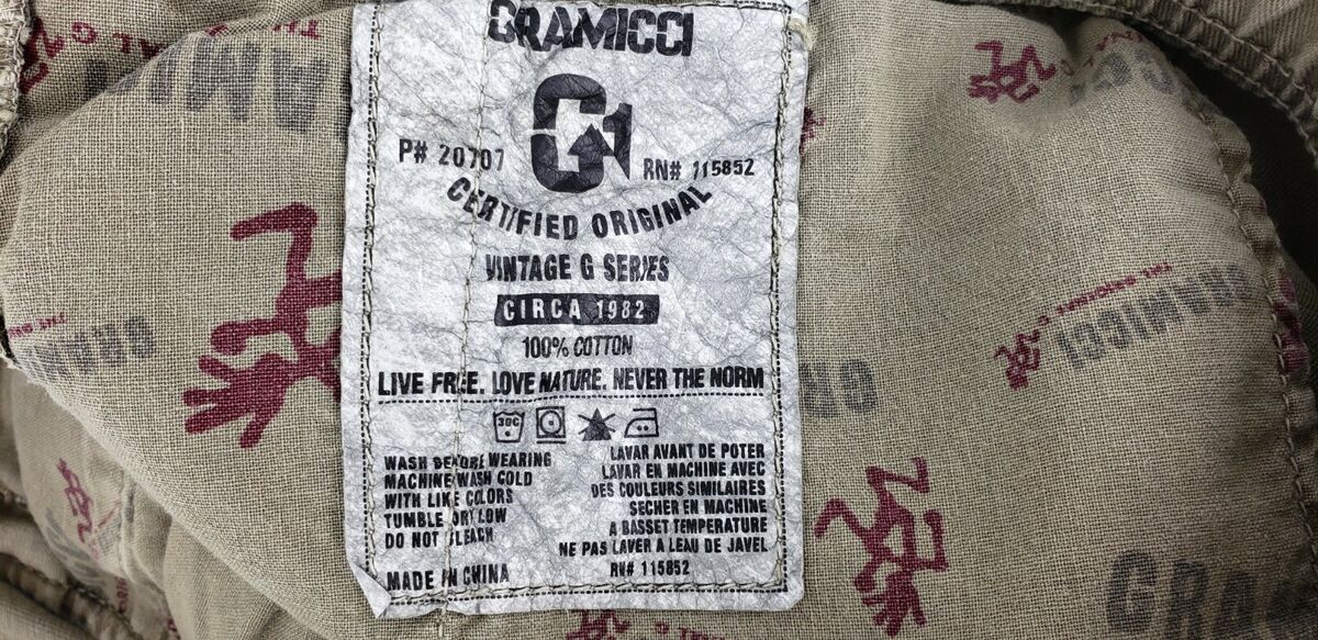 Rare Gramicci 1982 Vintage G Series Hiking Climbing Pants L Rare Gramicci 1982 Vintage G Series Hiking Climbing Pants L