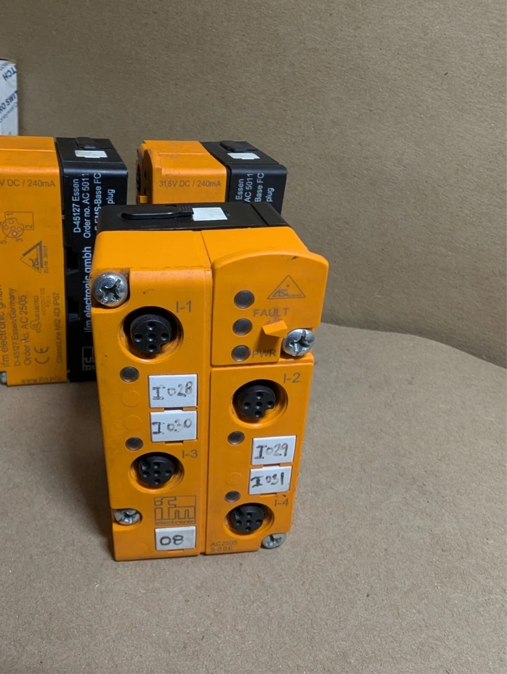 IFM AC2505 AS-Interface ClassicLine module, 4 PNP Inputs, M12, 24VDC - Image 4 of 4