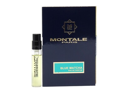 MONTALE PARIS BLUE MATCHA EDP 2.0ml .06fl oz x 2 COLOGNE PERFUME SPRAY SAMPLE