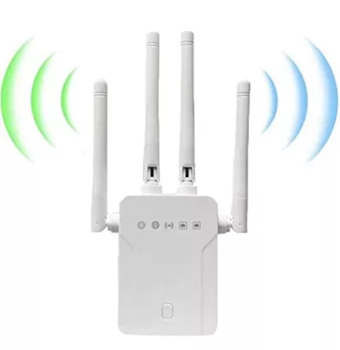 WiFi Extender Repeater – Up to 6500 Sq.Ft Coverage, Dual Band Signal Boost