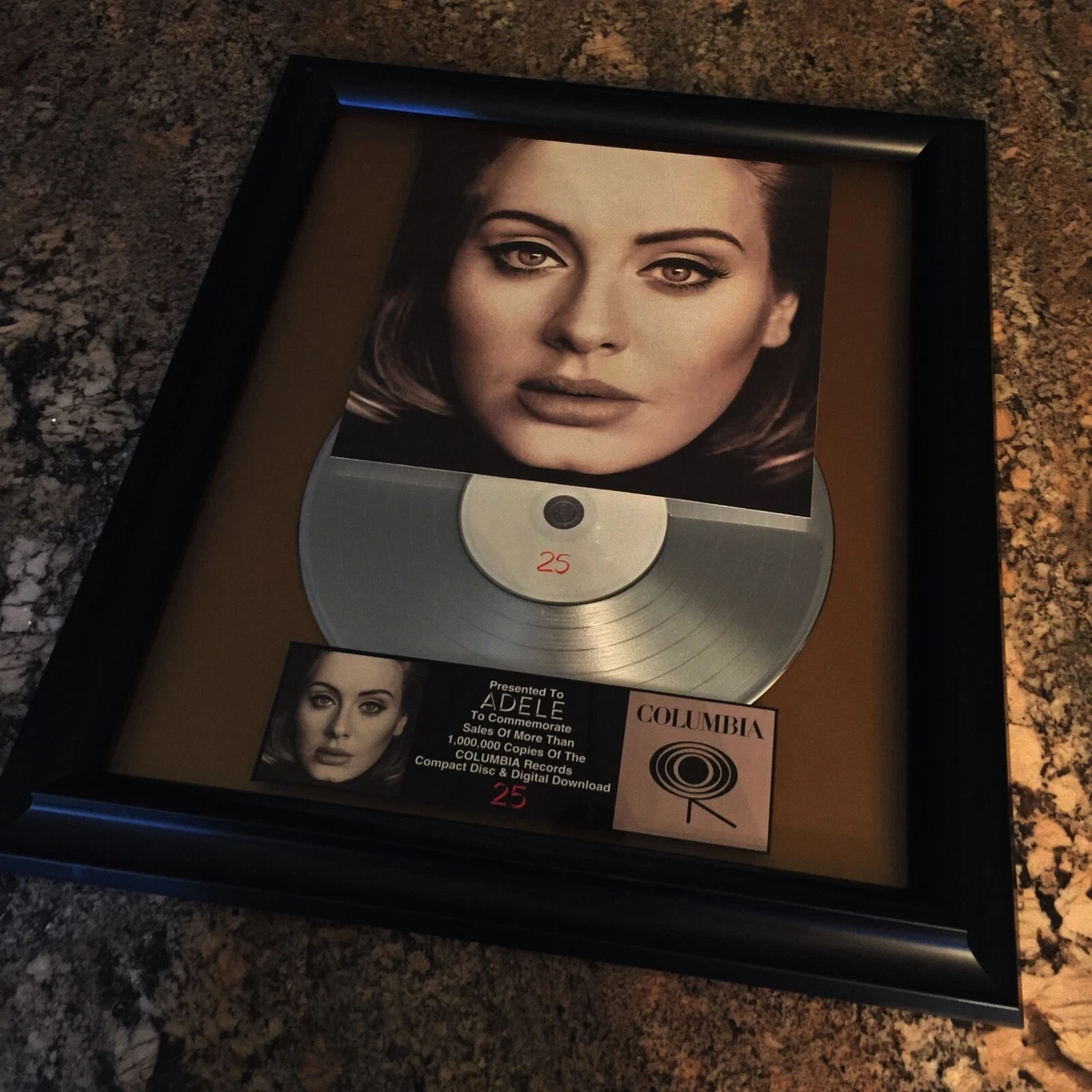 ADELE ( 25 ) Award Vinyl LP CD Record Album MTV | EBay