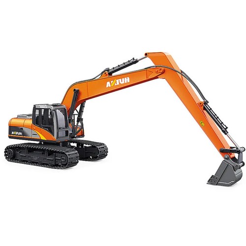 1:14 Huina 1551 RC Excavator Truck 15CH Professional Remote Control Engineering - Picture 6 of 14