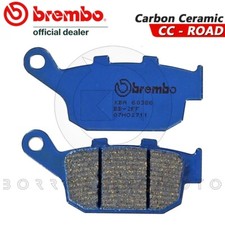 Pastillas Freno Traseros BREMBO Carbono Ceramic Cc Honda XL V Transalp 600 1992