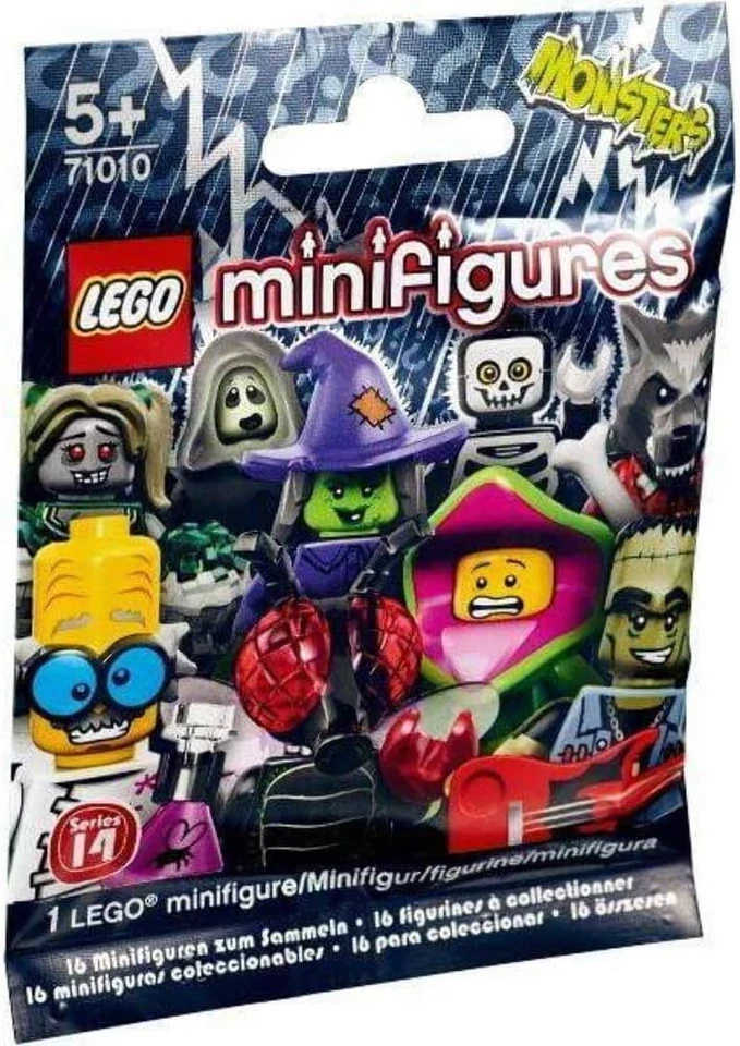 Original LEGO® Minifiguras 71010 Serie 14 - Espectro - Imagen 2 de 2