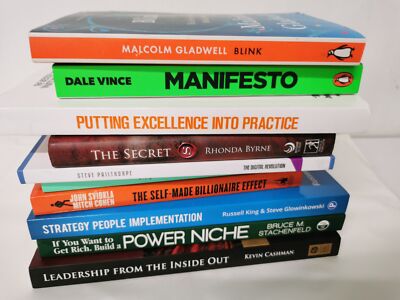 Geschäftsbücher Konvolut x 10 - inkl. Mindset, Führung, Finanzen