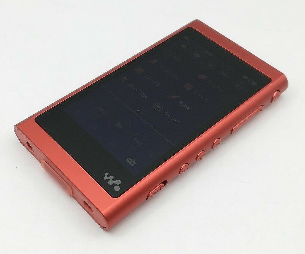 Sony WALKMAN NW-A55 16GB Hi-Res Digital Music Player Twilight Red used JAPAN