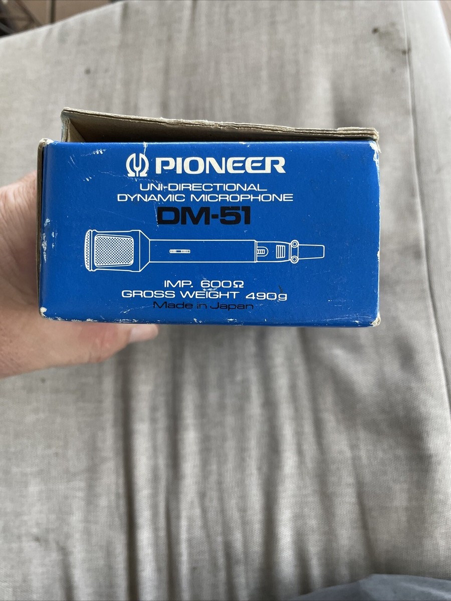 Vintage Microphone Mic Pioneer DM-51 Used (197) | eBay Vintage Microphone Mic Pioneer DM-51 Used (197) | eBay