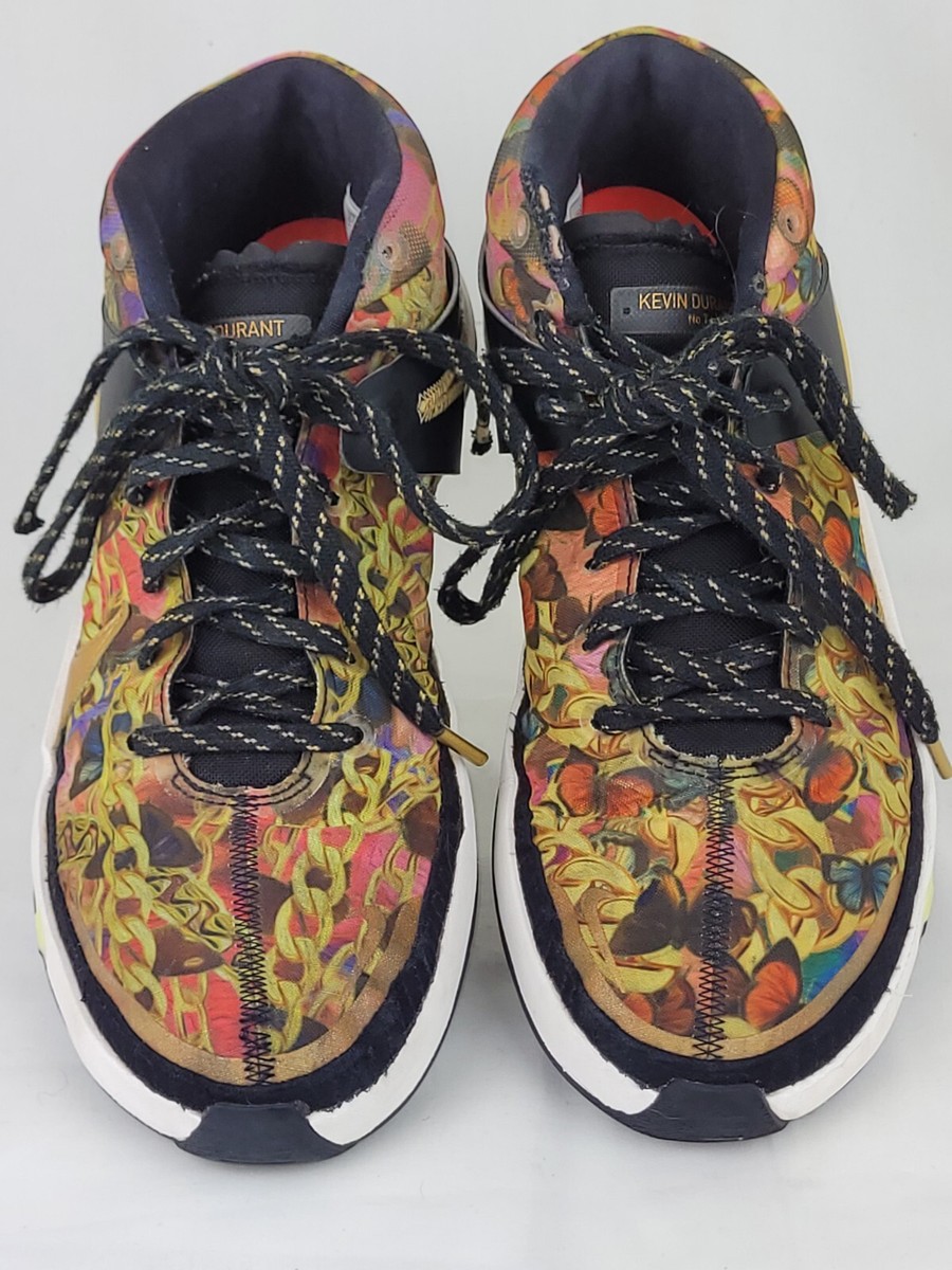 Nike KD 13 Mens Size 12 Butterfly & Chain Sneakers