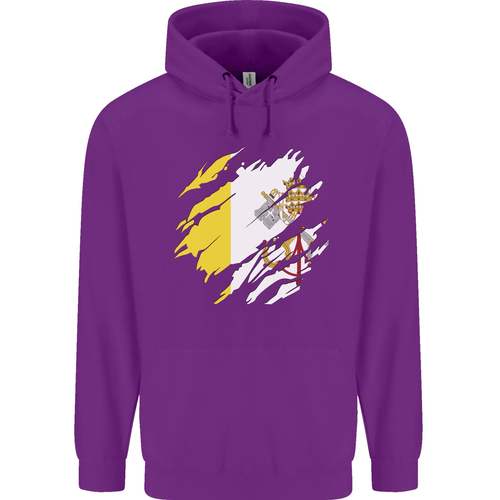 Torn Vatican Flag Day Childrens Kids Hoodie - Picture 17 of 88