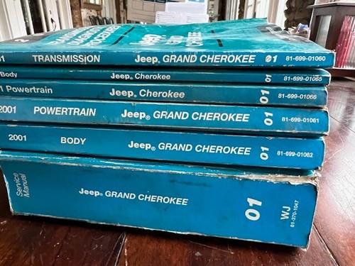 2001 Jeep Grand Cherokee Service Manuals Factory Original - Picture 16 of 16