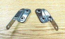 1955 1956 1957 Chevy Outside Sun Visor Brackets Stainless Steel With Gaskets Pr