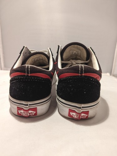 VANS Old Skool Suede Hot Flames Shoes Kid Unisex Skateboarding Sneaker M 5 W 6.5 - Picture 4 of 7