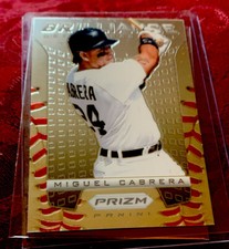 Miguel Cabrera 2013 Panini Prizm Brilliance Baseball Card  # B2, Detroit Tigers