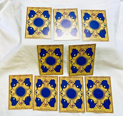 F F 8 VIII Triple Triad 1999 Bandai Japan Cover Back Card Blank