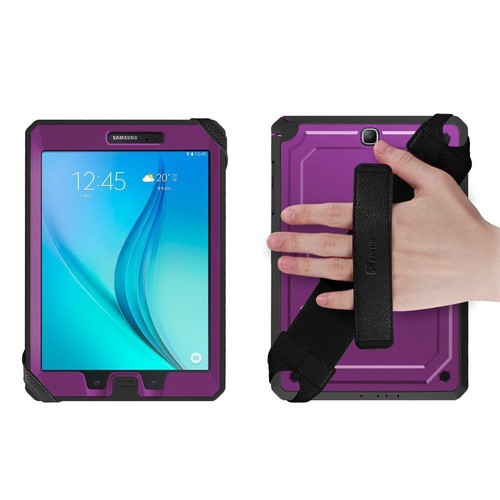 PU Leather Handle Grip Hand Strap Holder with Elastic Belt for 7-10 inch Tablets - Picture 5 of 9