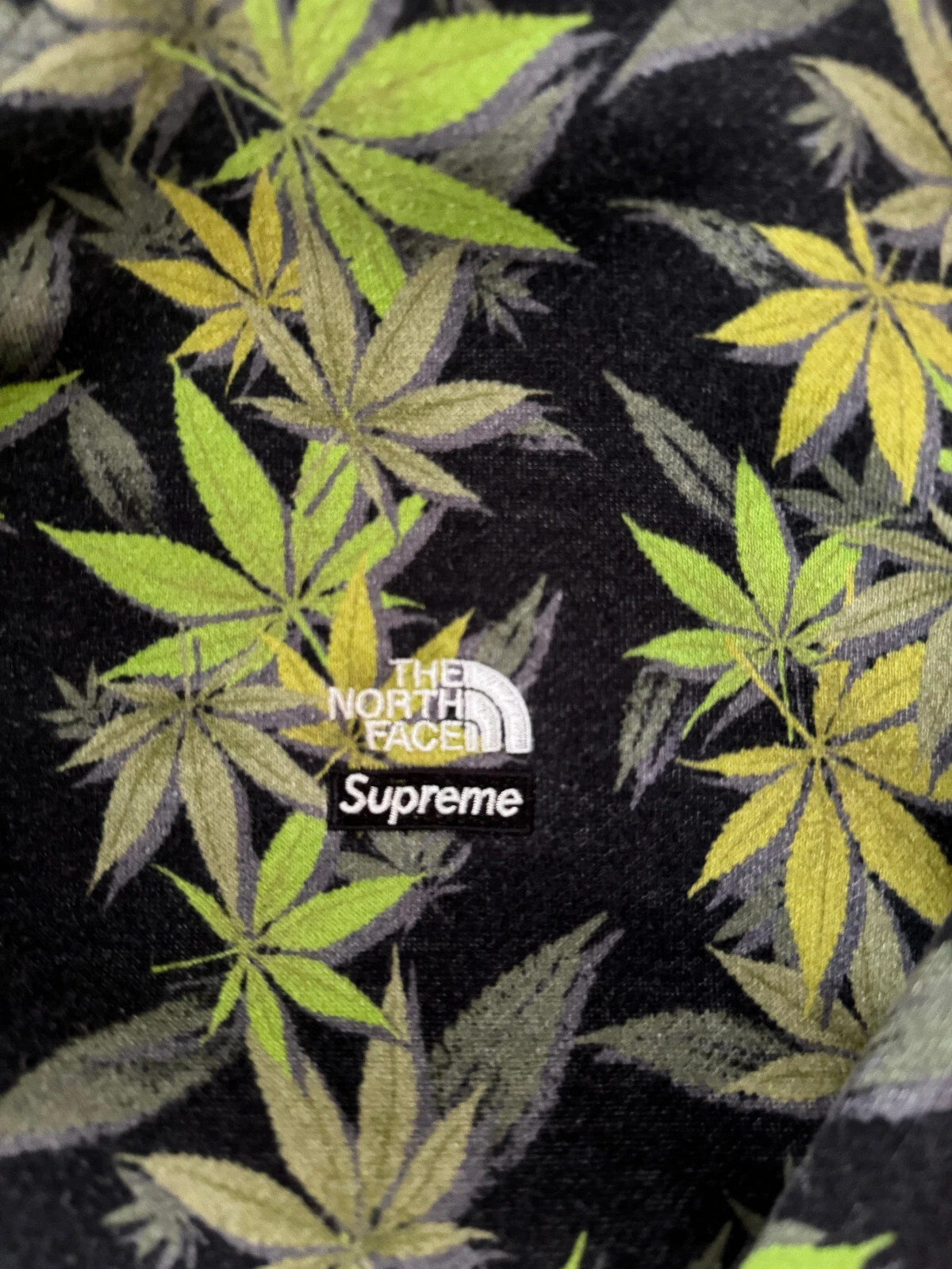 Supreme The North Face Leaf Felpa con Cappuccio Taglia L Uomo Multicolore The Chronic