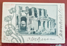cartolina s.maria capua vetere caserta anfiteatro campano f.piccolo 1901
