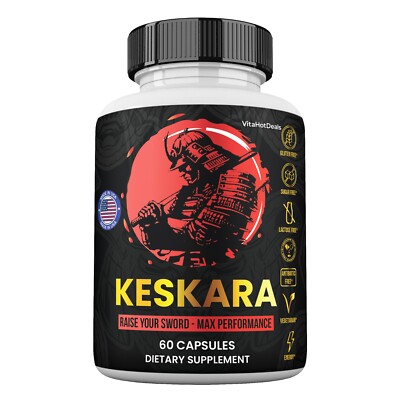 Keskara Male Supplement Capsules, Maximum Strength, Keskara for Men (1 pack)