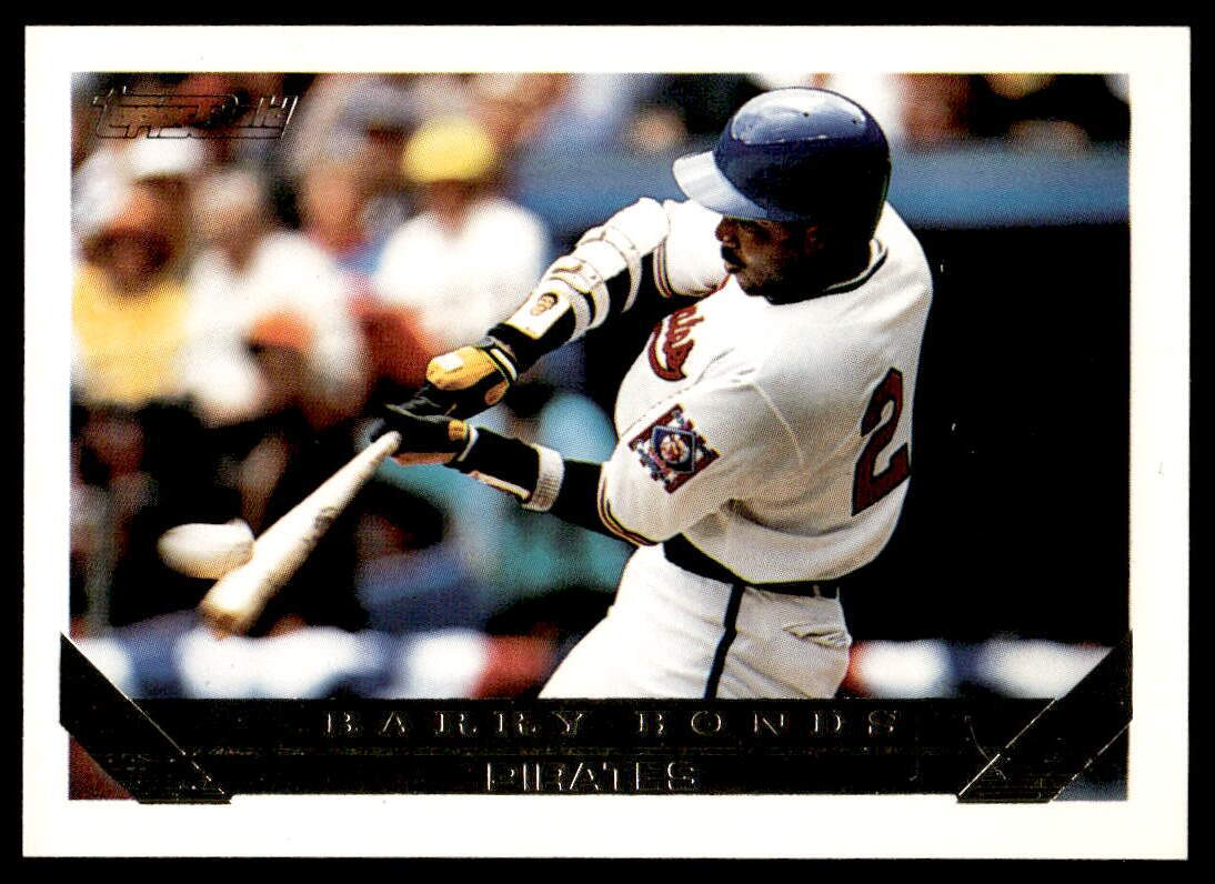 1993 Topps #2 Barry Bonds BASEBALL Pittsburgh Pirates