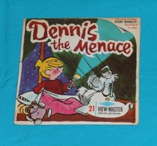 vintage DENNIS THE MENACE VIEW-MASTER REELS packet missing booklet