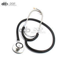 STETHOSCOPE DUAL HEAD Black SURGICAL INSTRUMENTS, B-785