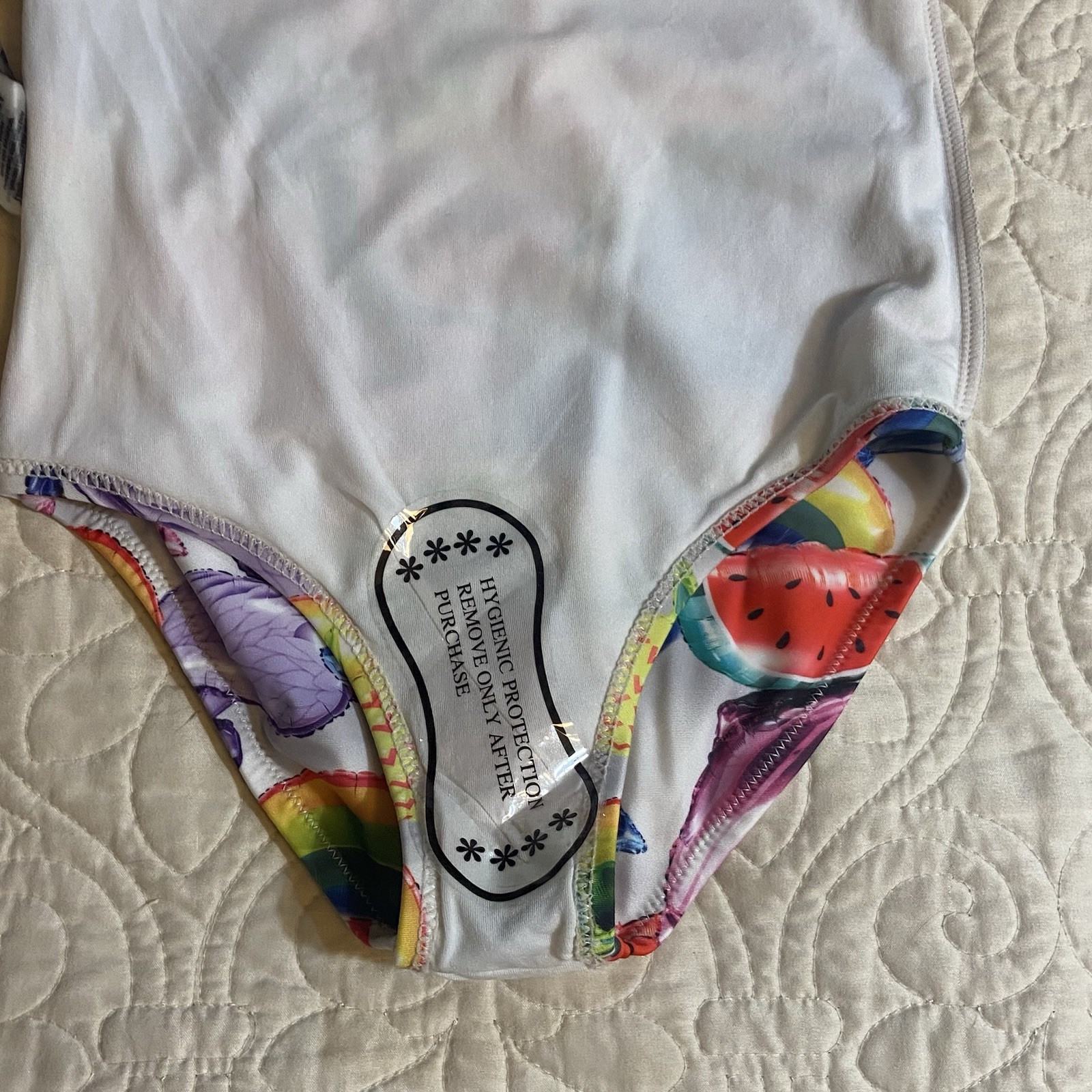 Molo Nakia Swimsuit Bathing Girls Size 7 in Balloons 50+ UV Protection