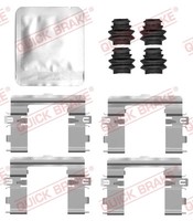ZubehöRkit, Scheibenbremsbelag Quick Brake 109-0178 FüR Hyundai KIA
