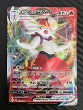 Pokémon TCG Cinderace VMAX Shining Fates 019/072 Holo Ultra Rare NM