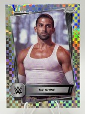 Mr. Stone #173 NXT 2025 Topps Chrome WWE X-Fractor