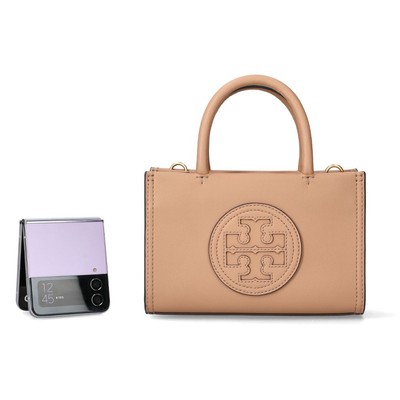 ☆☆Tory Burch☆☆ 24FW Eco Ella Mini Tote Bag Blush 145613 Tory Burch Ella Bio Mini Tote Bag 145613 200 94848515 | eBay
