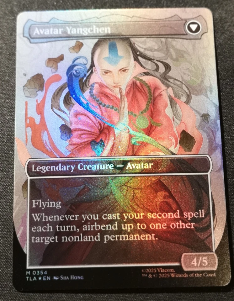 The Legend Of Yangchen - Foil - Borderless - TLA - MTG - EN - NM - 0354 - Image 2 of 2