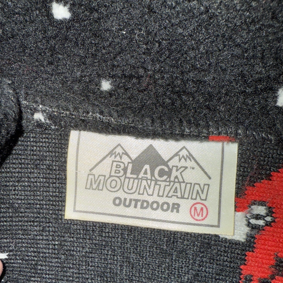 Chaqueta polar de colección para mujer negra montaña exterior cremallera con bolsillos talla M Cardinal Bird Foto 3 de 4