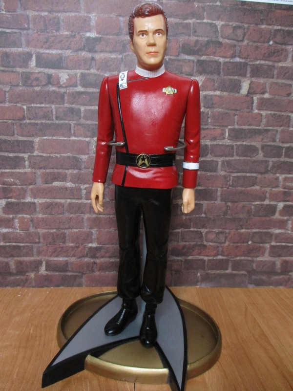 Vintage 1994 Captain Kirk 10” Vinyl Figure Applause Star Trek Generations