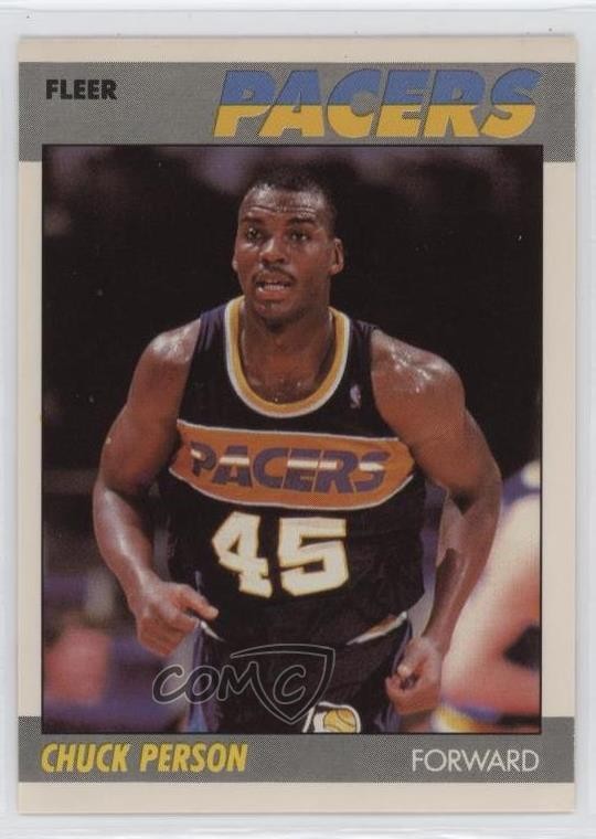 1987-88 Fleer Chuck Person #85 Rookie RC 00lu