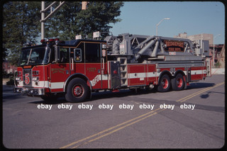 Bridgeport CT L5 2002 Pierce Dash 95' Tower Fire Apparatus Slide