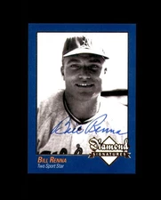 Bill Renna Signed 2009 Diamond Signature Philadelphia Philadelphia Athletics Aut