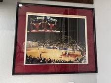 Michael Jordan Autographed Signed Picture 1992 Finals MVP 🔥🔥 With COA 40”x 35”