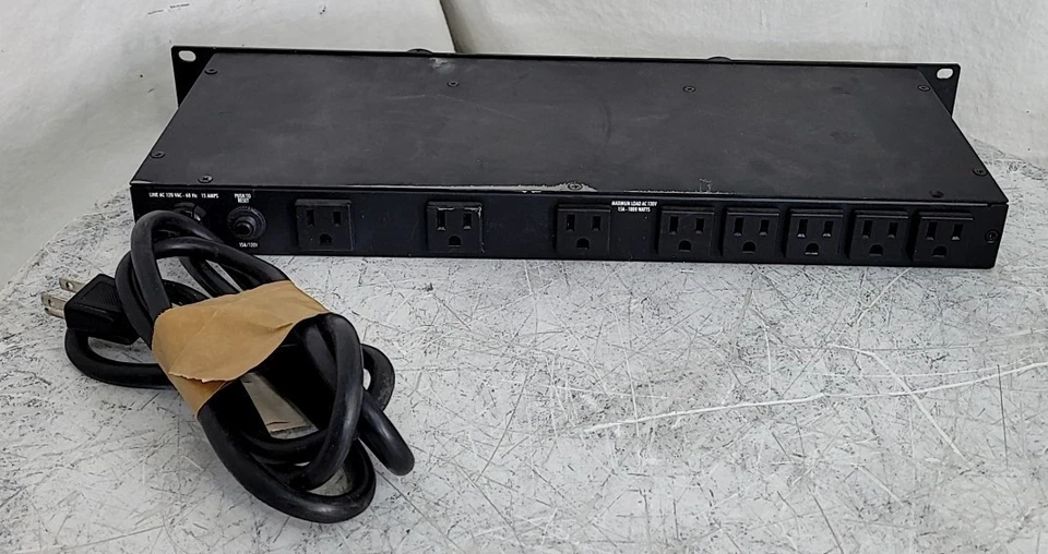 FURMAN M-8DX 8-Outlet Power Conditioner Surge Protector SEE NOTES - Image 3 of 4